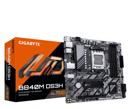 Płyta główna GIGABYTE Płyta główna B840M DS3H AM5 4DDR5 HDMI/2DP mATX